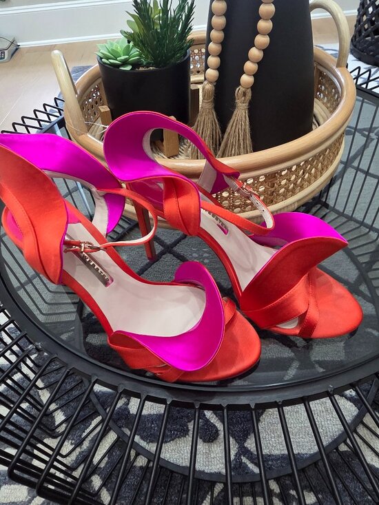 Sophia Webster Shoes - Sophia Webster Satin Heels Size 39